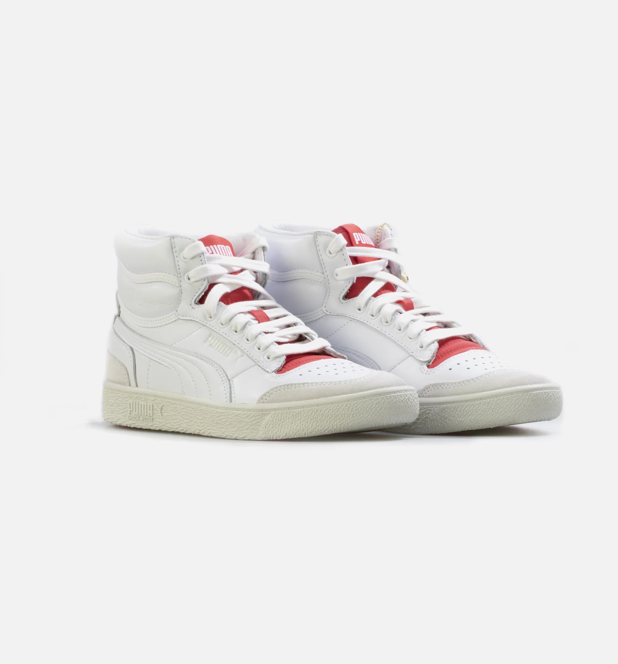 Ralph Sampson Mid Rudolf Dassler Lagacy Mens Lifestyle Shoe White Red