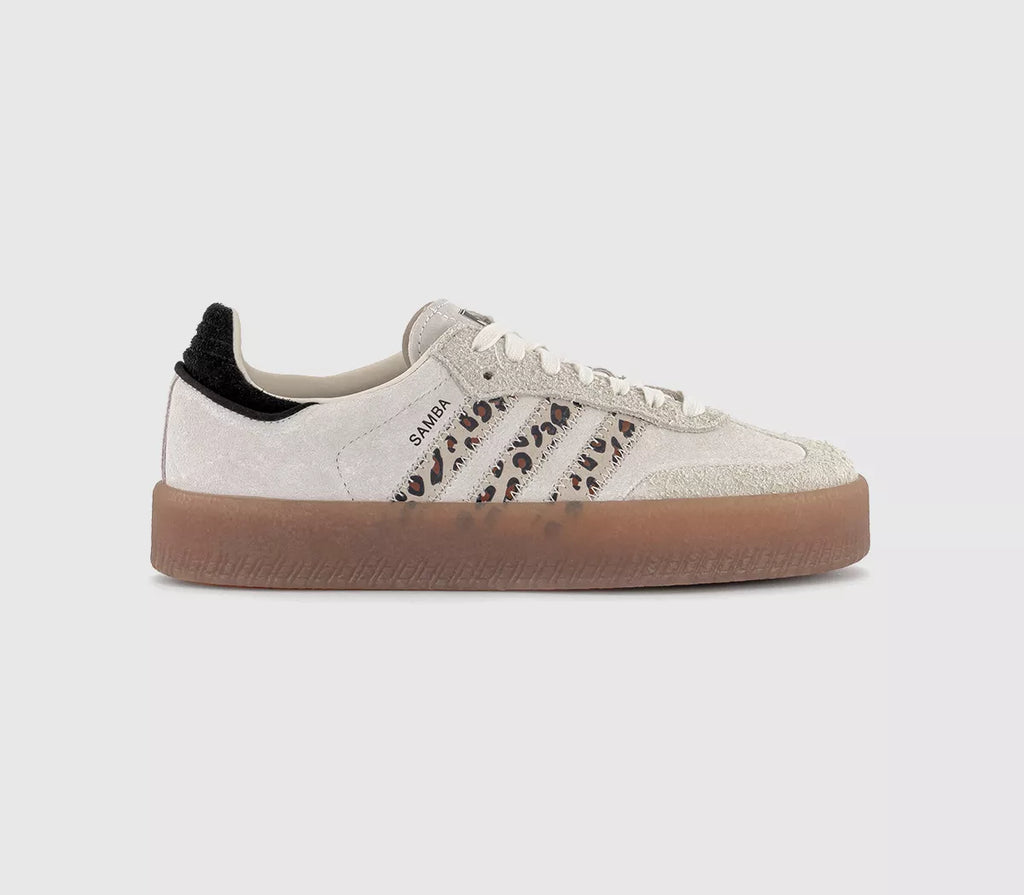 Sambae Leopard Off White