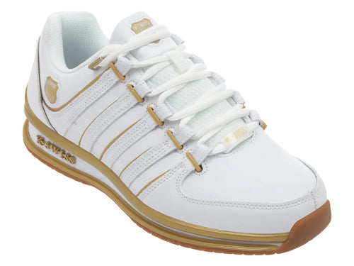 Tenis K SWISS Rinzler Blanco con Dorado para Hombre