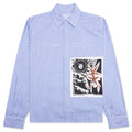 Expect Nothing L S Shirt Blue White