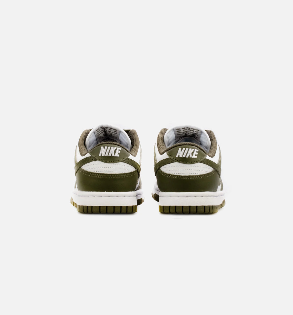 Dunk Low Medium Olive Womens Lifestyle Shoe Medium Olive White Limit One Per Customer