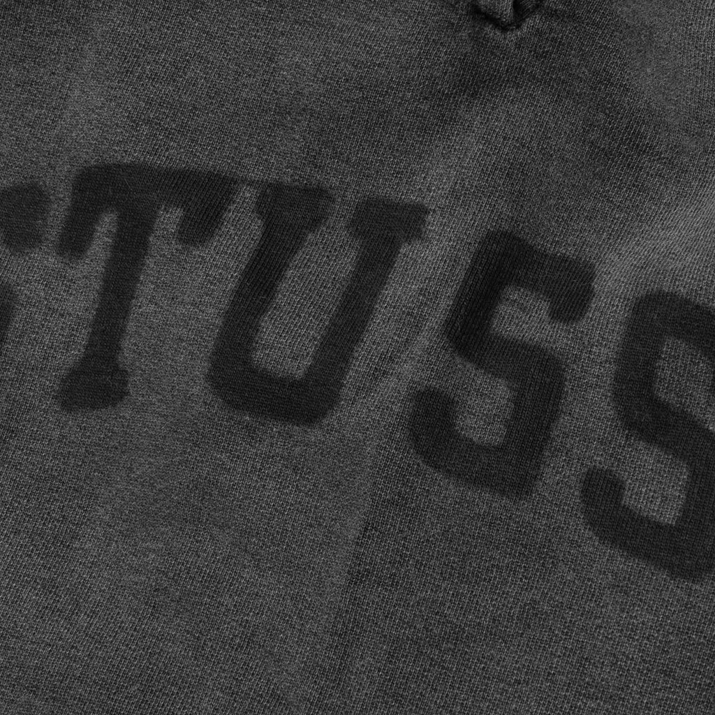 Faded Graphic Fleece Pant Washed Black