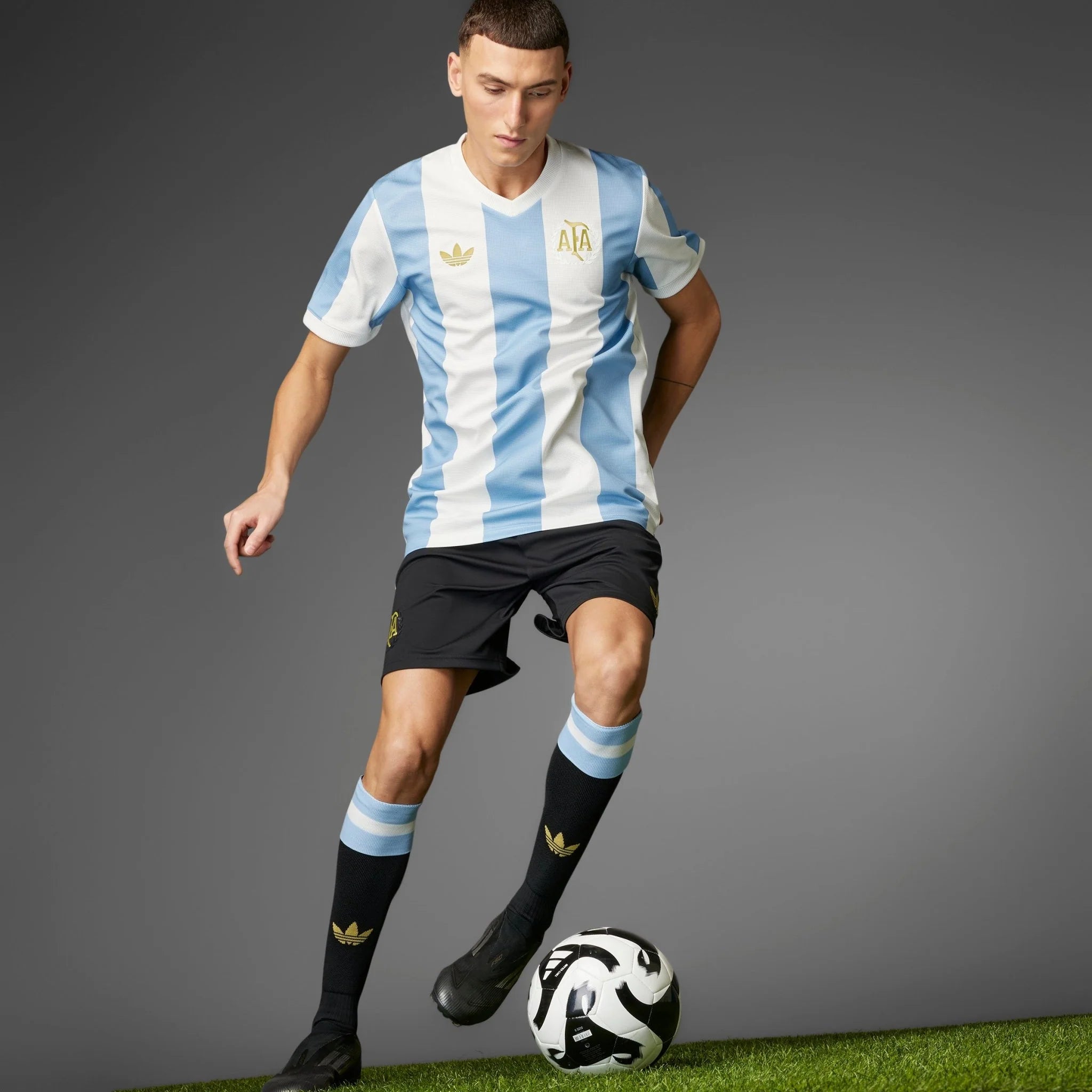 adidas Argentina Anniversary Jersey 24 25 Sky White