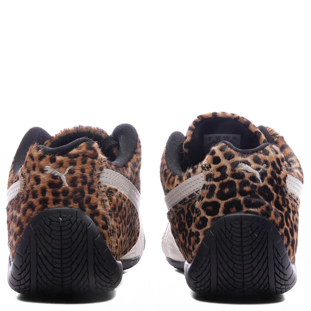 Womens Speedcat Leopard Black Warm White