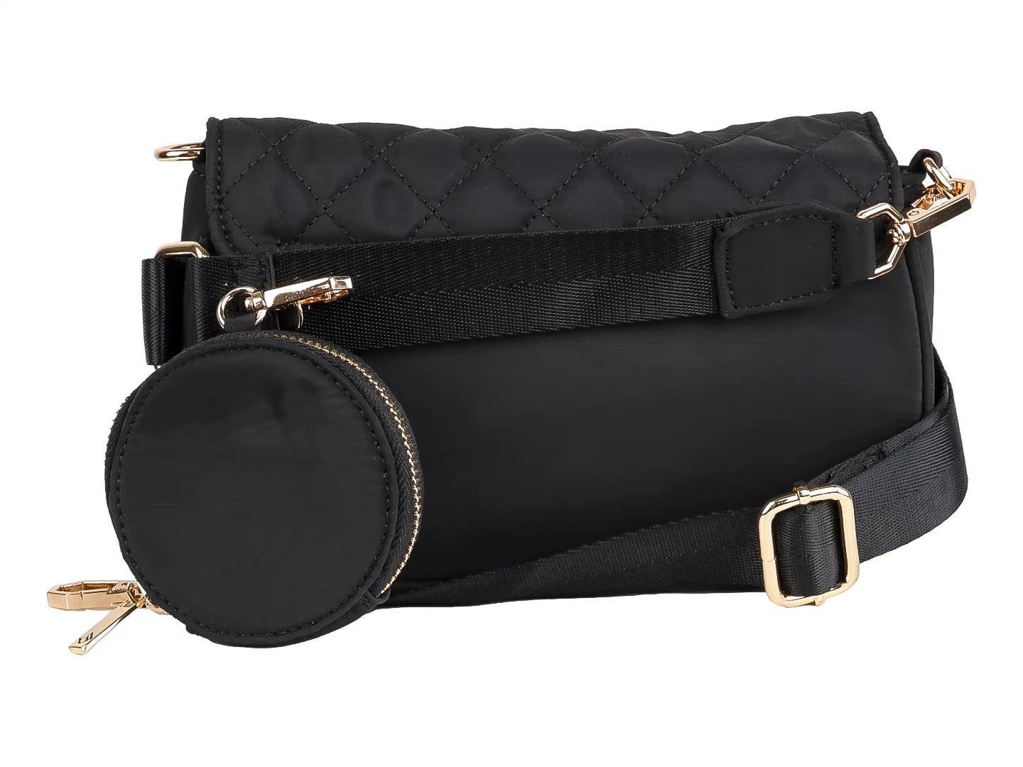 Bolsa de Hombro Carrier Roze Negro para Mujer