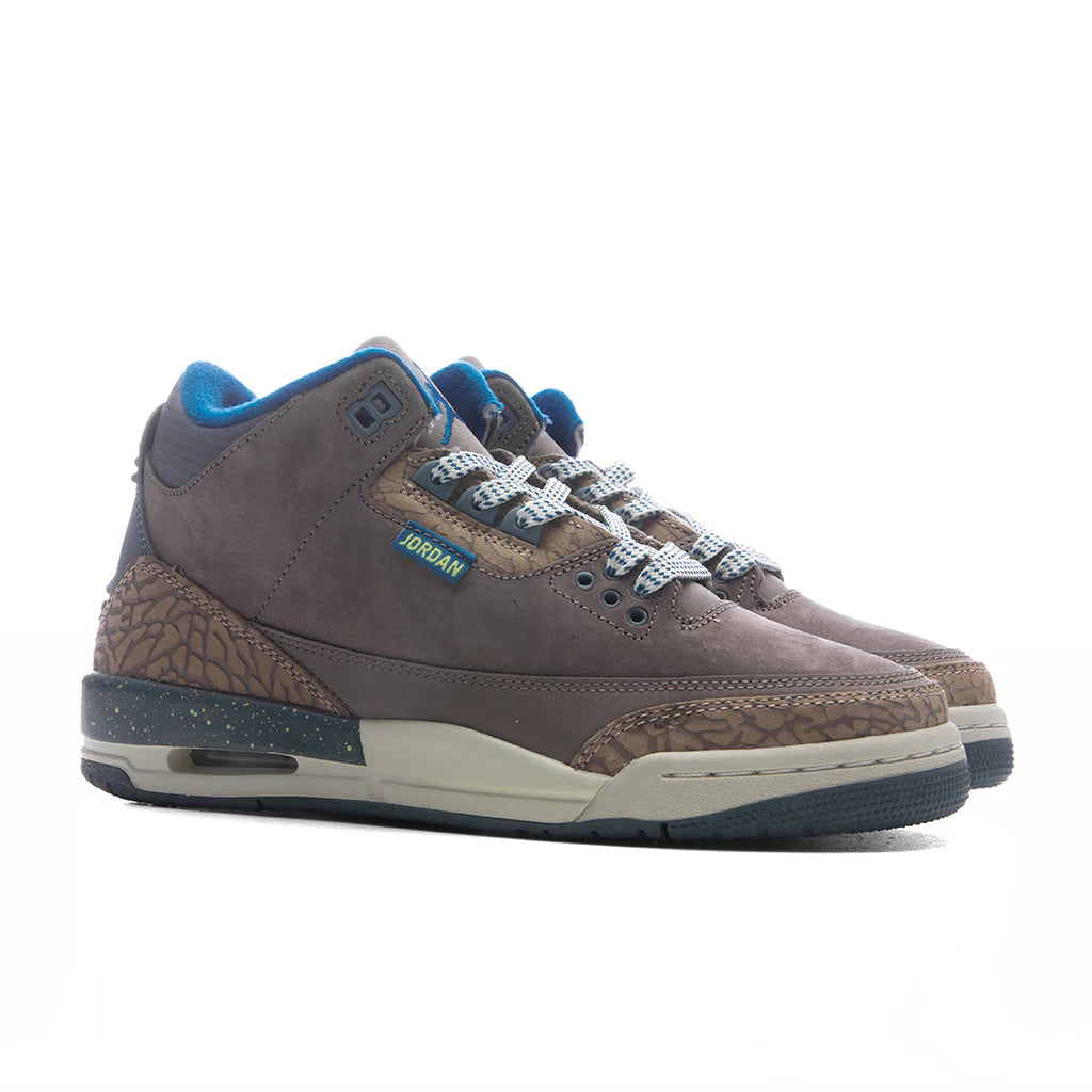 Air Jordan 3 Retro We Outside GS Olive Grey Green Abyss Khaki