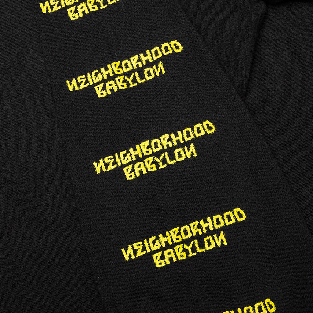 Neighborhood x Babylon Tee LS 2 Black