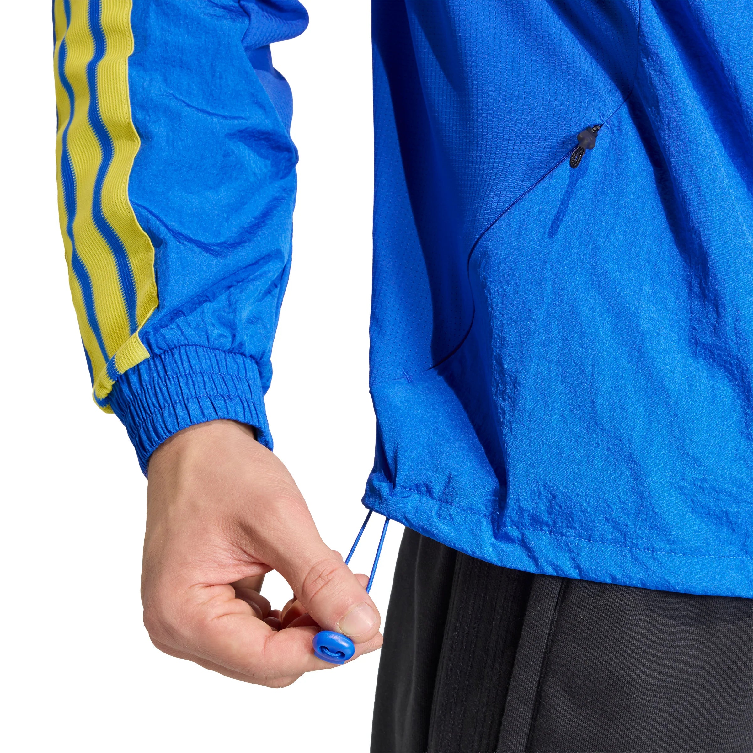 adidas Colombia Home Anthem Mens Soccer Jacket Blue