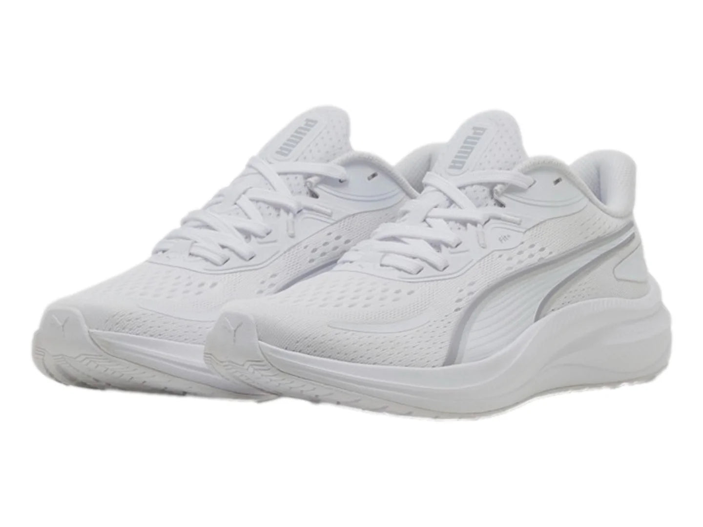 Tenis Puma Skyrocket Lite 2 Blanco y Plata para Hombre