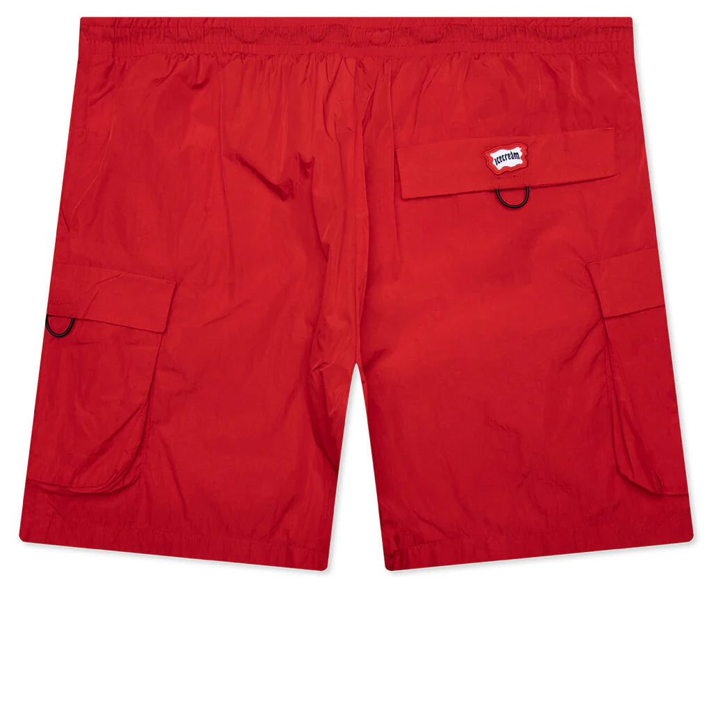 Walker Cargo Shorts Fiery Red