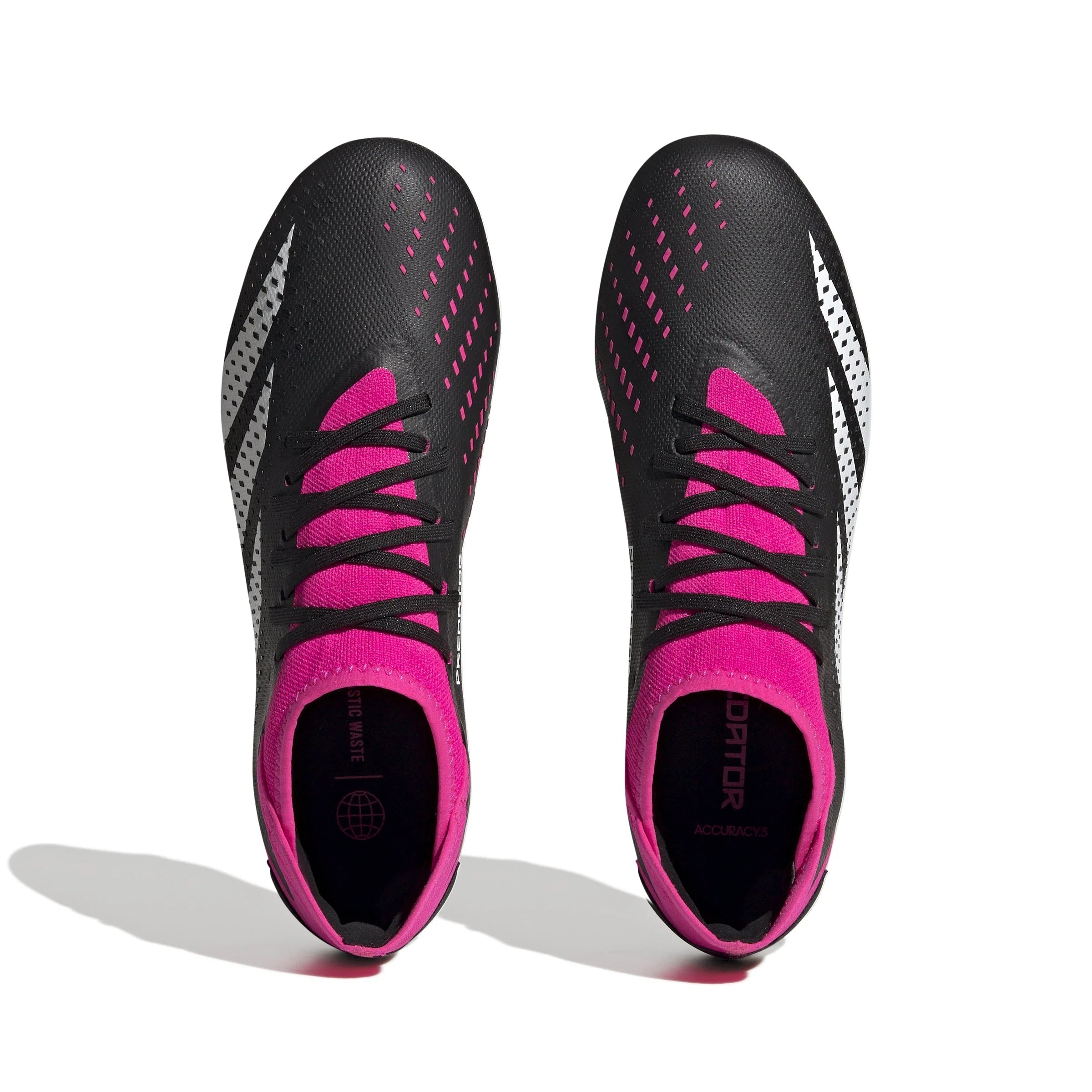 adidas Predator Accuracy3 FG Firm Ground Soccer Cleats Black Pink
