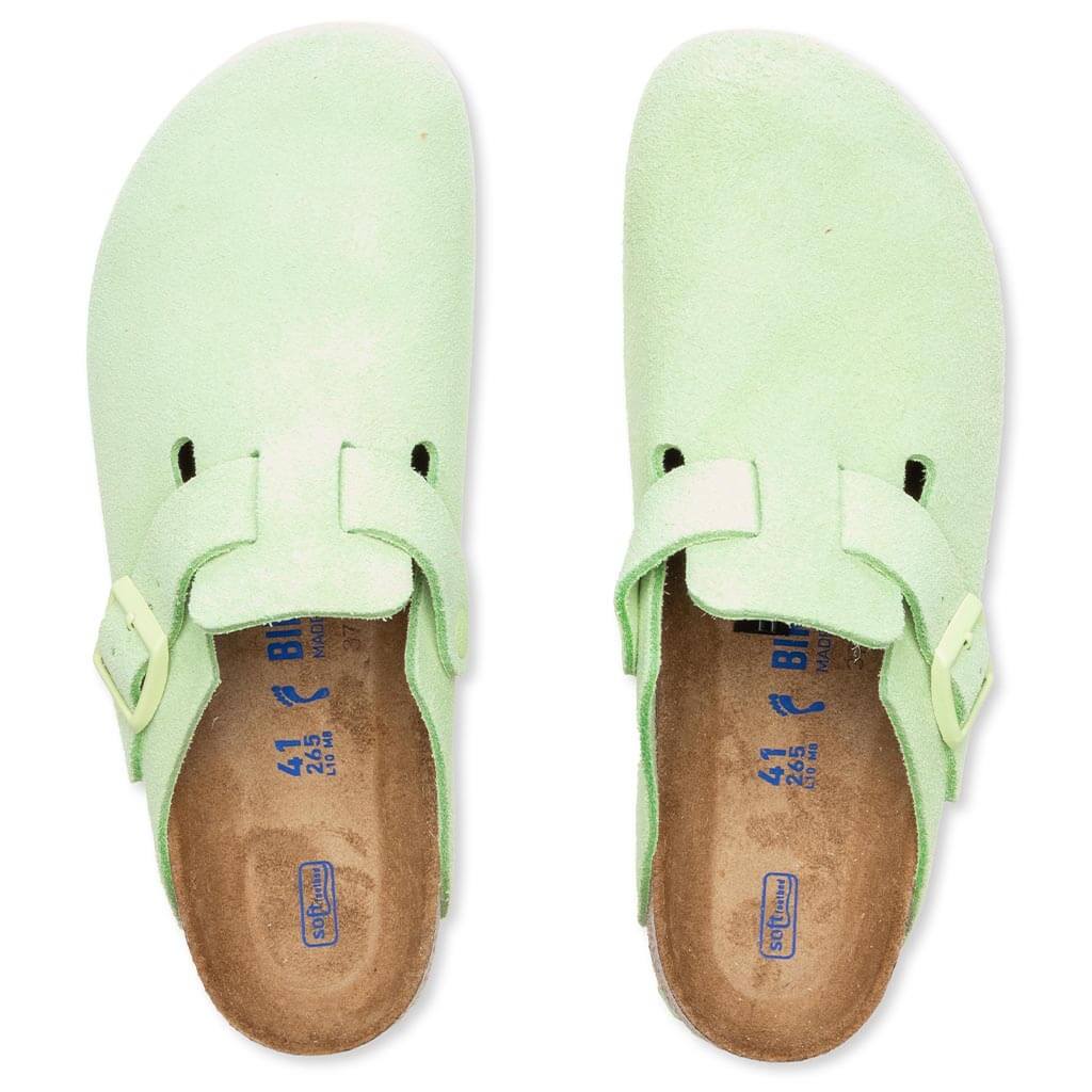 Womens Boston Sandal Soft Footbed Faded Lime