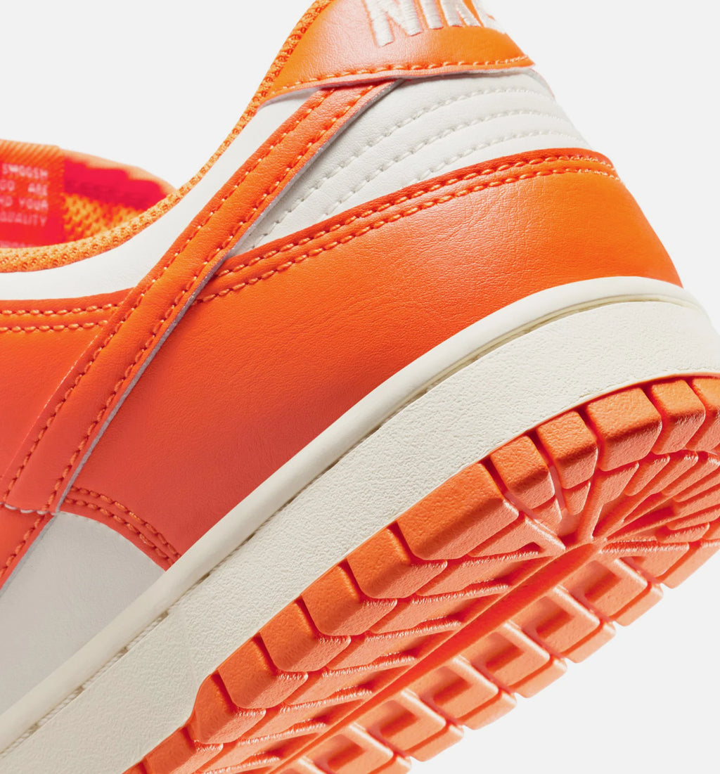 Dunk Low Syracuse Mens Lifestyle Shoe Pale Ivory Safety Orange