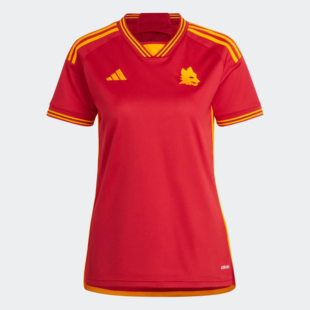 adidas Womens AS Roma Home Jersey 23