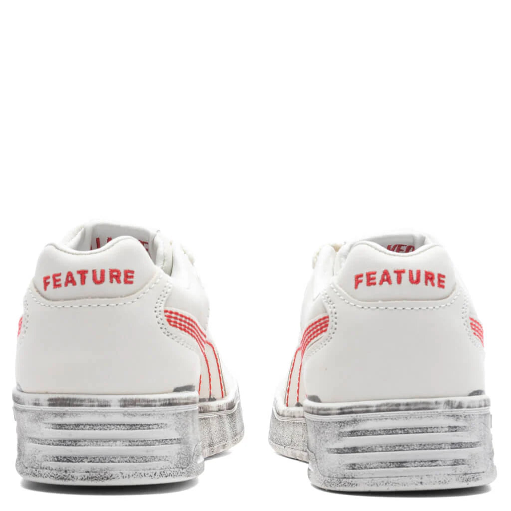 Puma x Feature Slipstream Lo Vapor Gray Pop Red