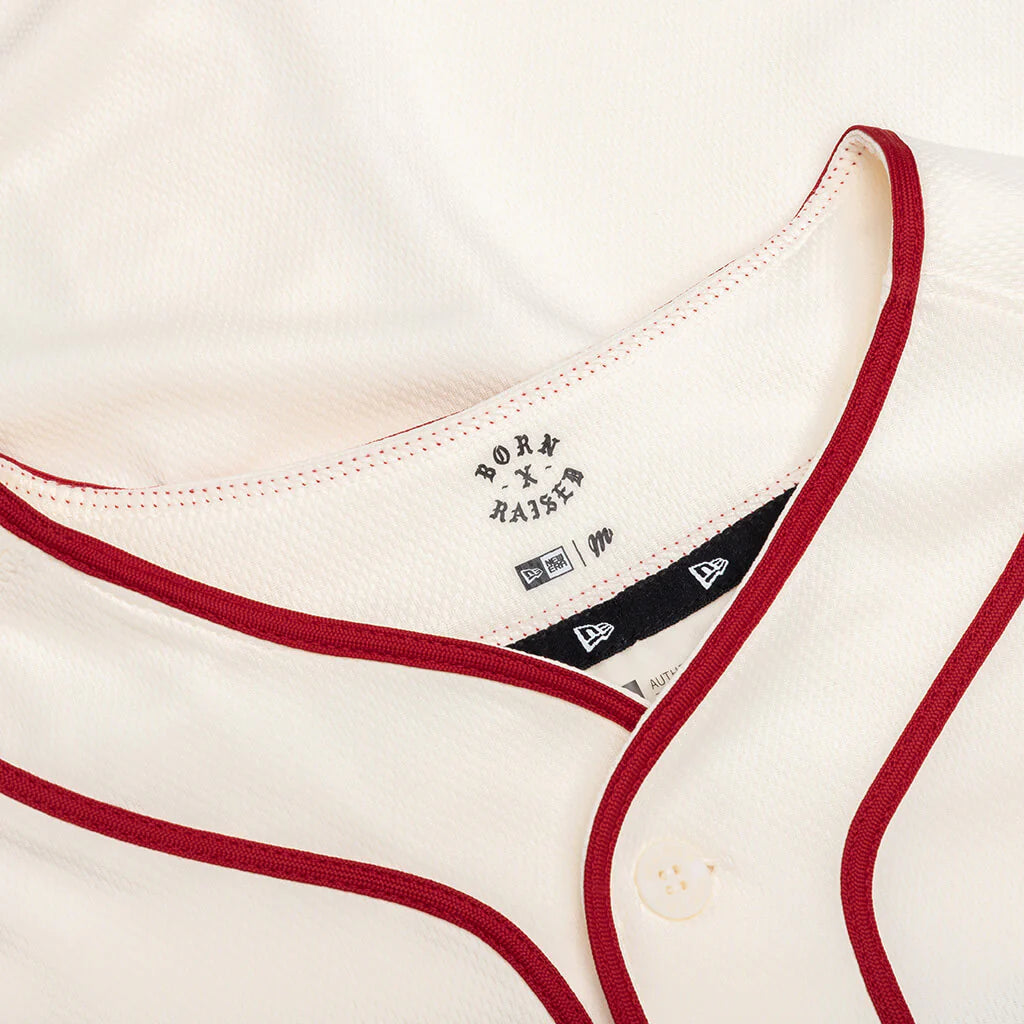 New Era x Born x Raised x Diablos Rojos del México Jersey Cream