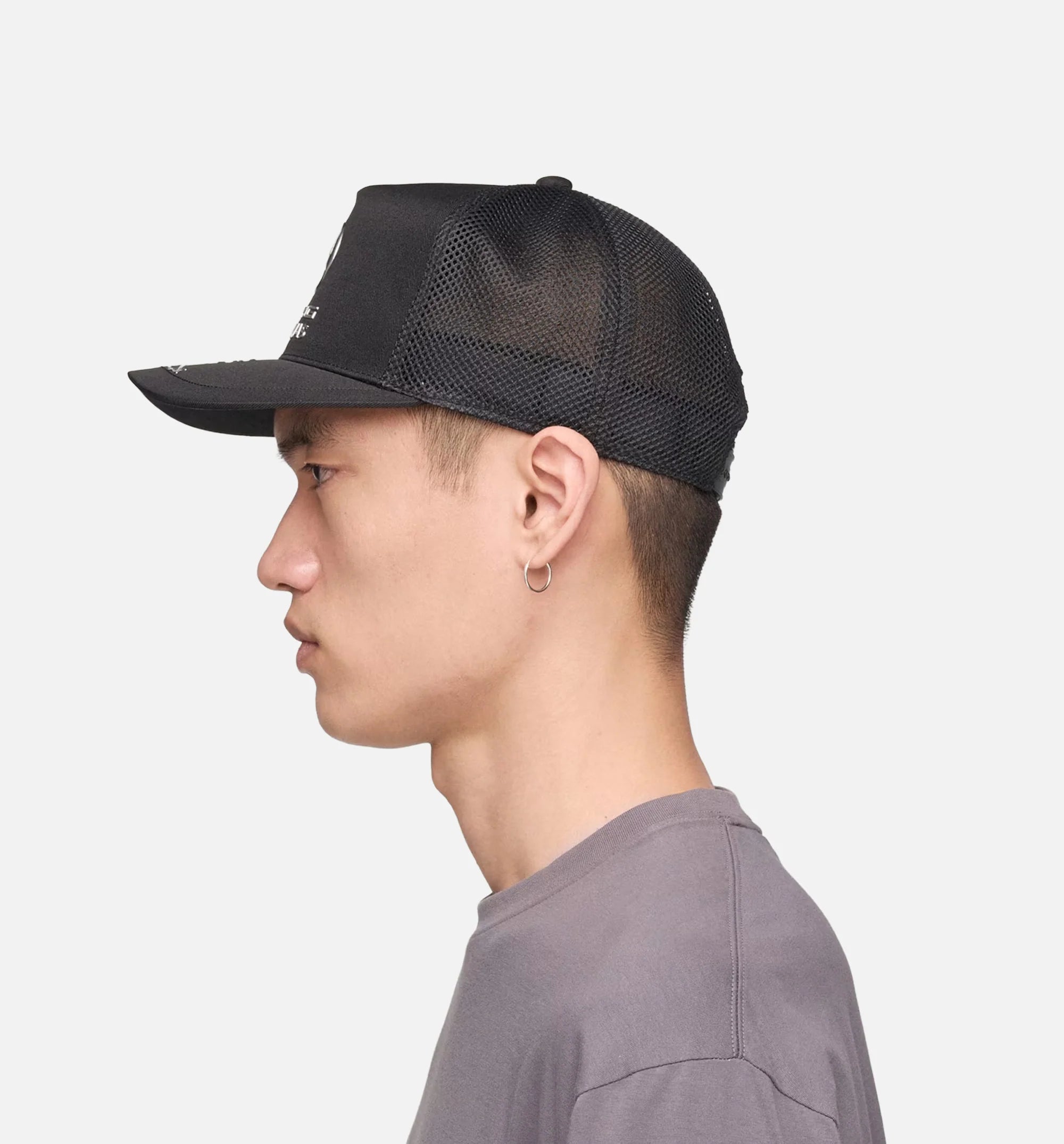 Mercedes AMG Petronas Formula 1 Team Trucker Mens Hat Black