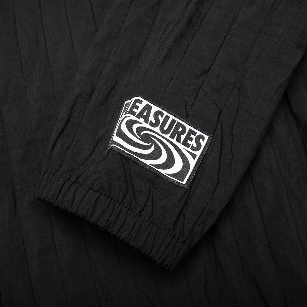 Rescue Pleated Track Jacket Black