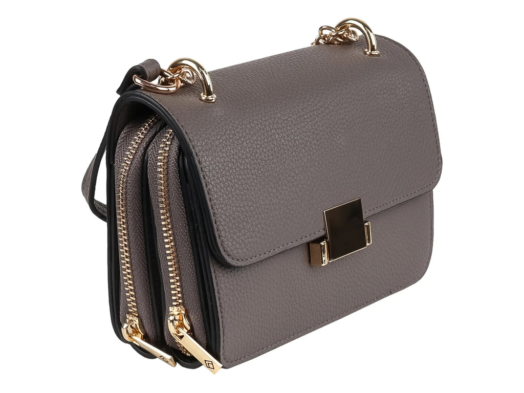 Bolsa de Hombro Carrier Gris para Mujer
