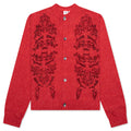 Puma x Aries Knitted Cardigan Red