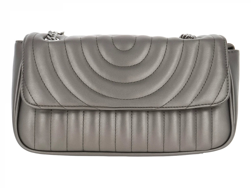 Bolso Crossbody ROZE Gris Inox para Mujer