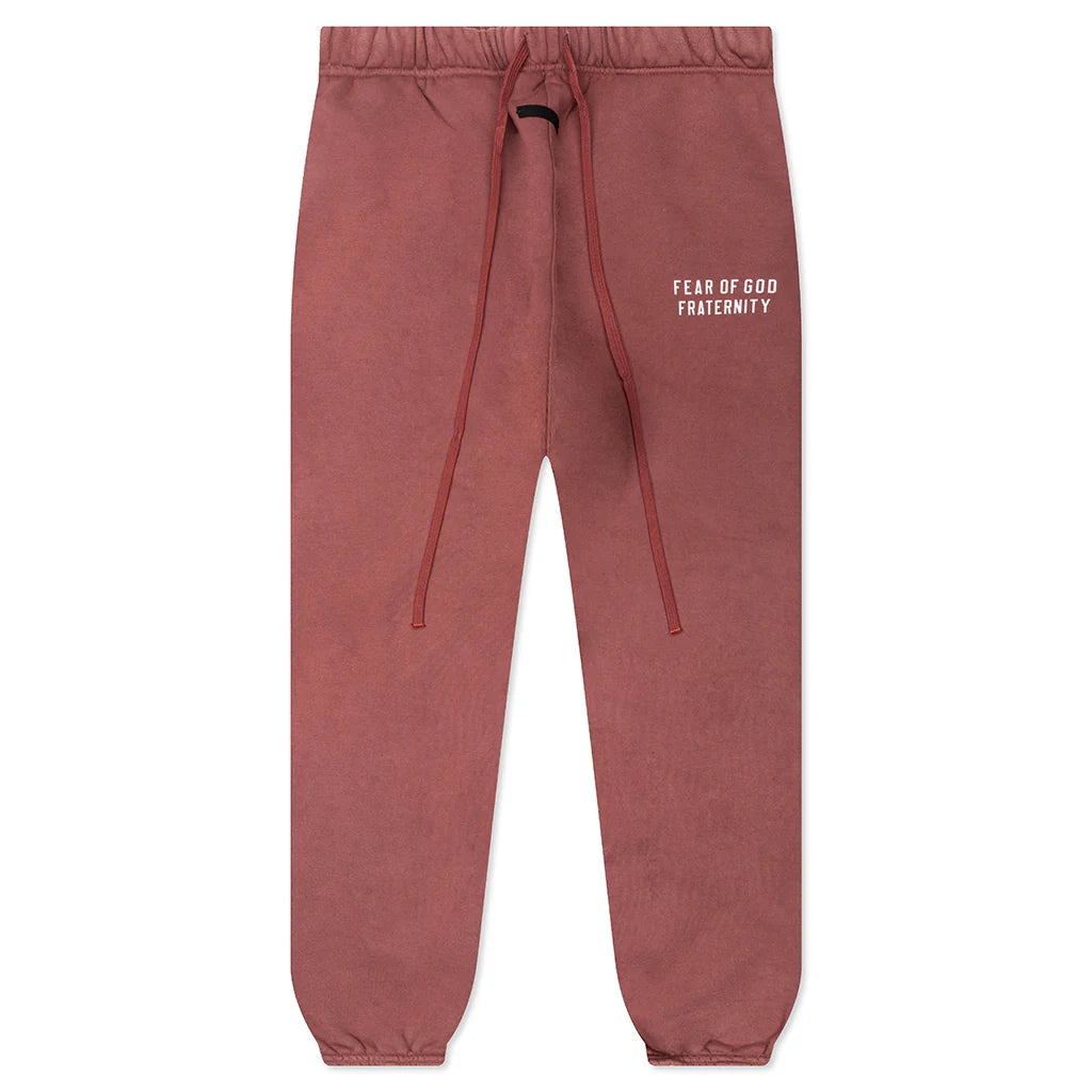 Heavy Fleece Sweatpant Crimson
