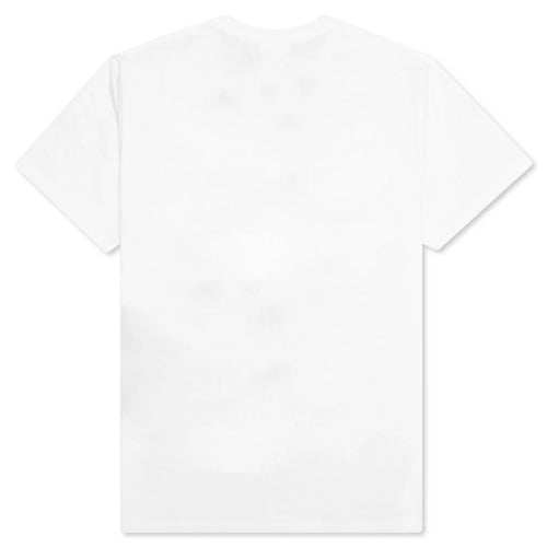 Woodland Camo College Tee White