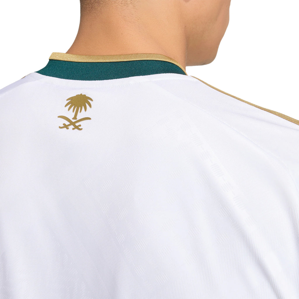 adidas Saudi Arabia Away Mens Soccer Jersey 2026 White