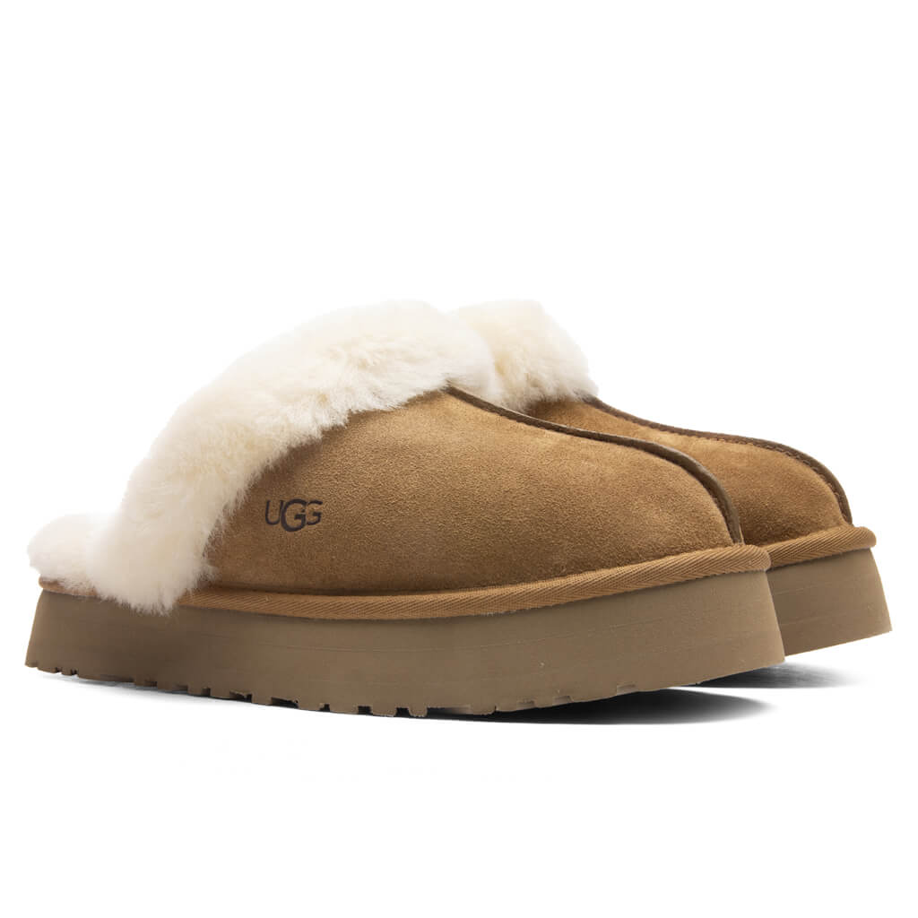 Womens Disquette Slipper Chestnut