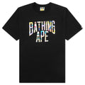Multi Camo NYC Logo Tee M Black