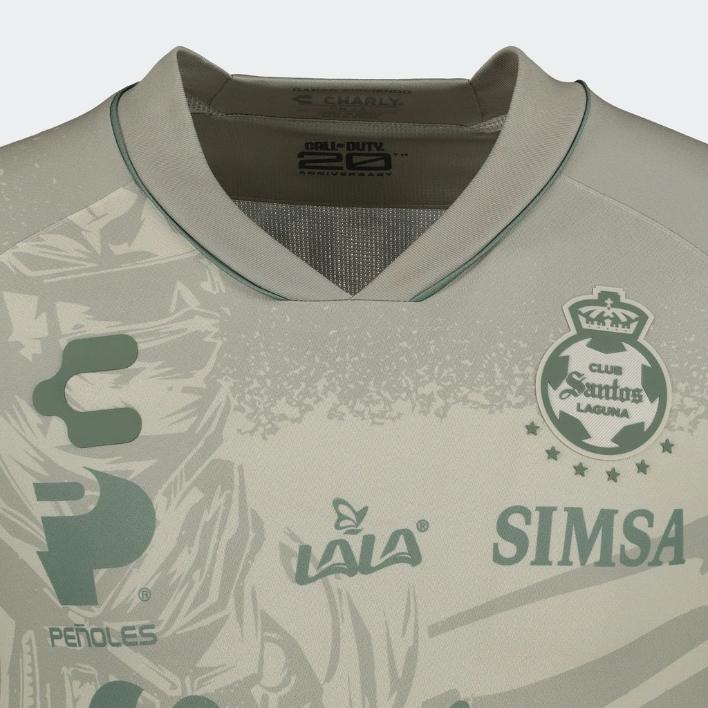 Charly Mens Call of Duty Santos Third Jersey 23