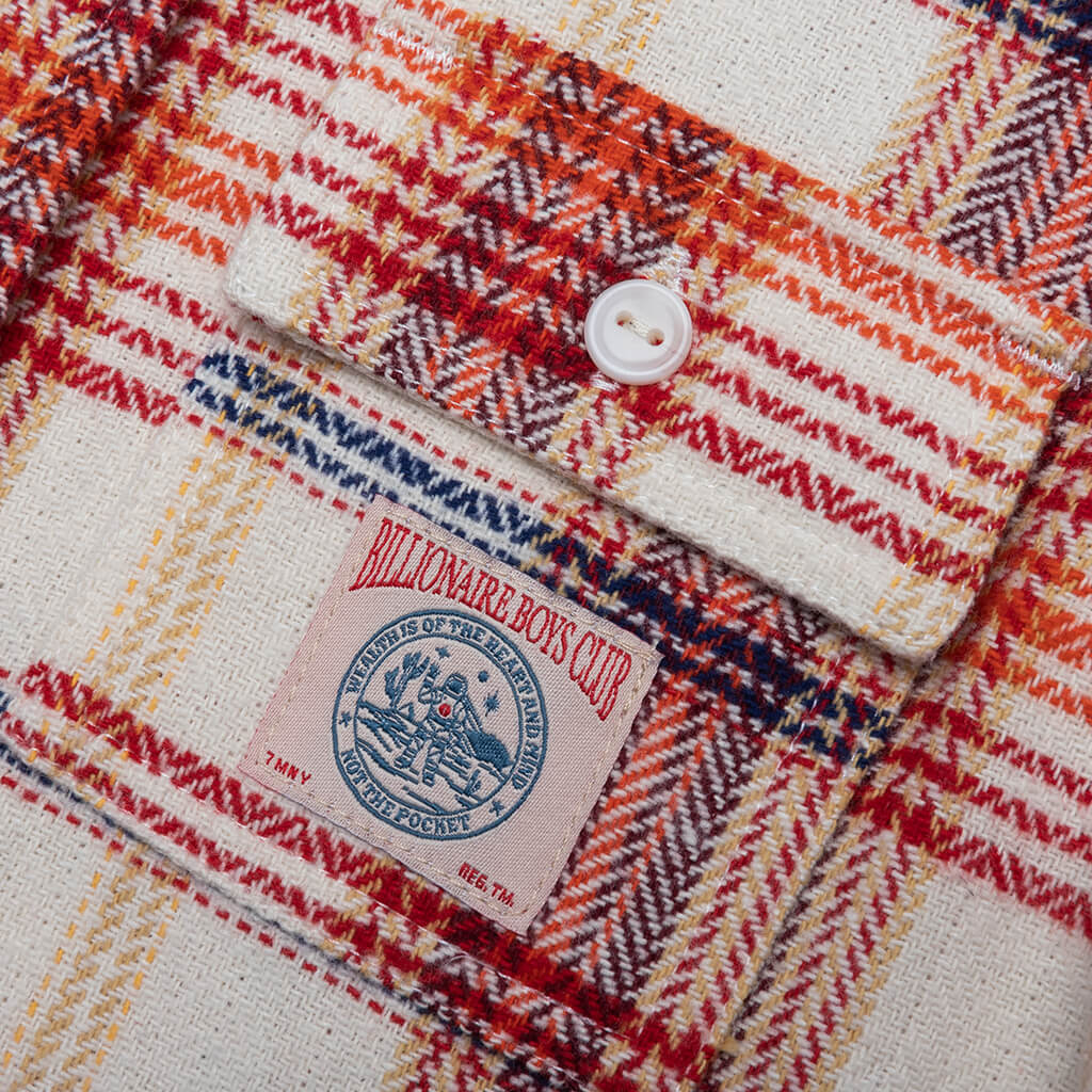 Kids BB Ranger L S Flannel Red