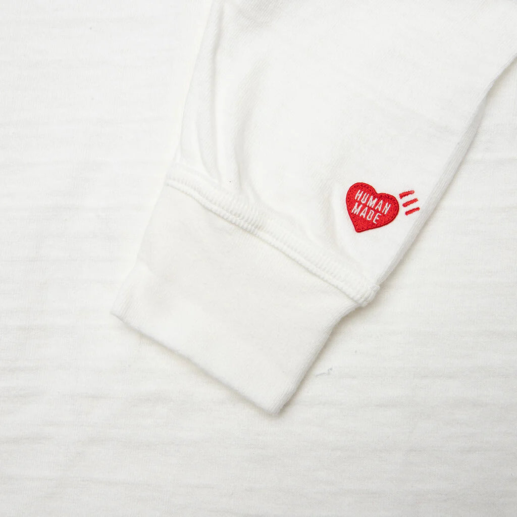 Graphic L S T Shirt 7 White
