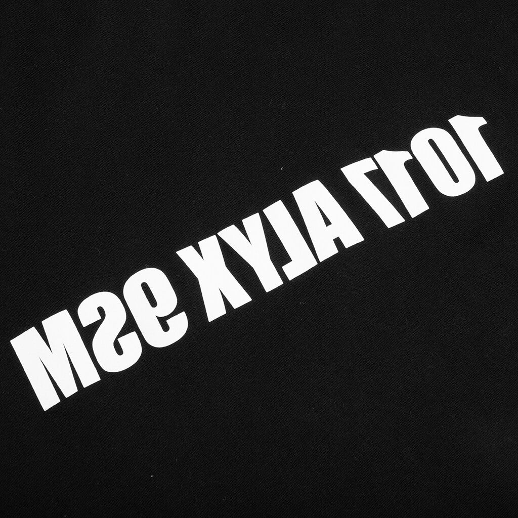 S S Oversized T Shirt Black