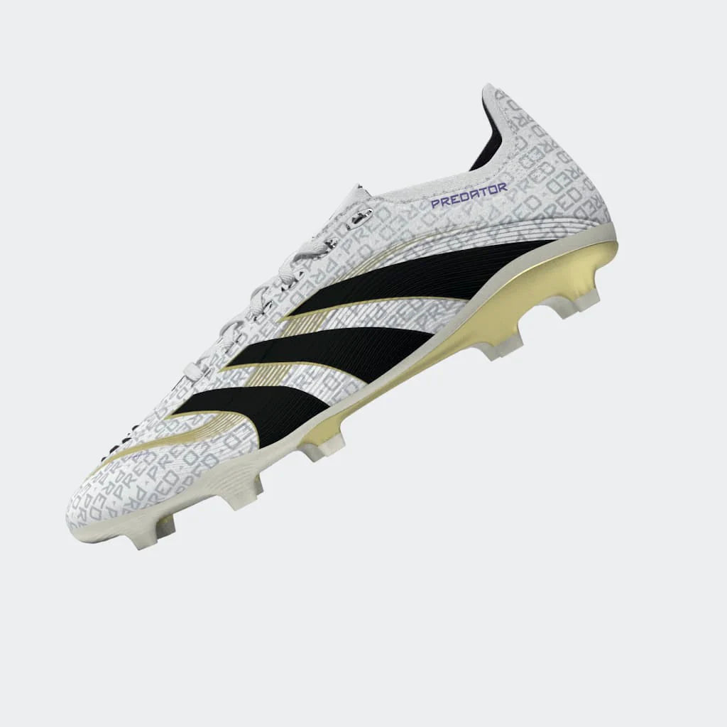 adidas Predator League Firm Multi Ground Boots White Black