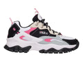 Tenis FILA Ray Tracer TR 2 Blanco Negro y Rosa para Mujer