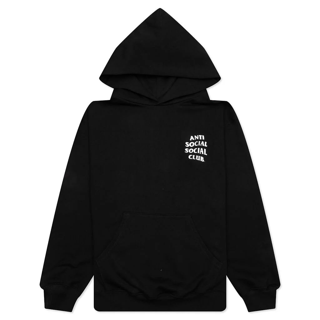 Weathered Hoodie Black