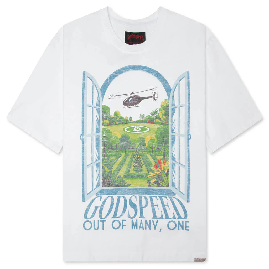 Helipad Dreams T Shirt Bone