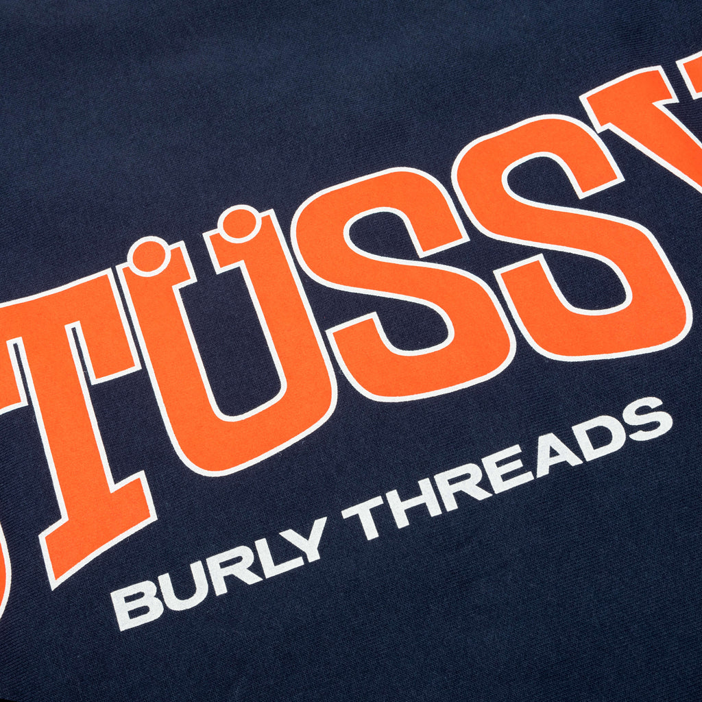 Burly Threads Crew Navy